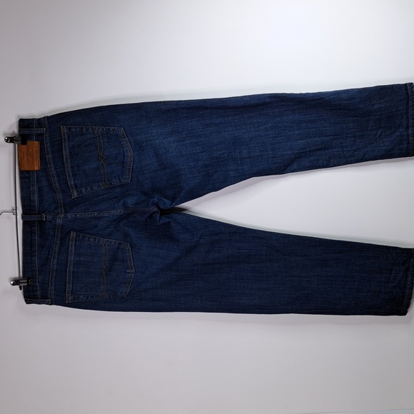 Men's Lucky Brand 221 Straight Blue Jeans Size 36/30 - Picture 6 of 16